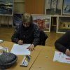 Seniorzy na wystawie i warsztatach